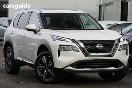 White 2025 Nissan X-Trail Wagon Ti (4Wd)