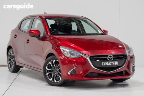 Red 2019 Mazda 2 Hatchback Genki (5Yr)