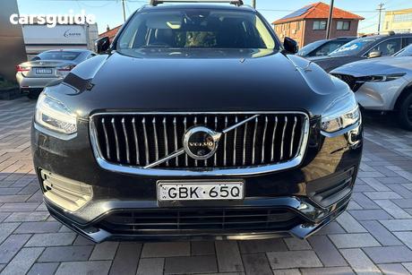 Black 2023 Volvo XC90 Wagon Ultimate B5 Bright Mhev