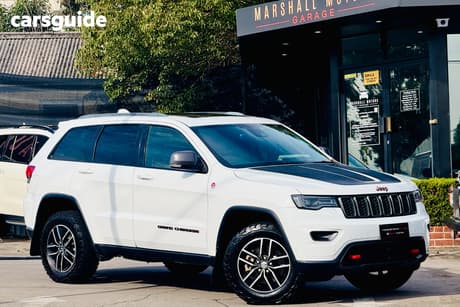 White 2018 Jeep Grand Cherokee Wagon Trailhawk (4X4)