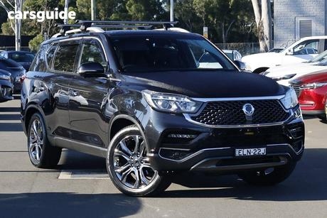 Black 2020 Ssangyong Rexton Wagon Ultimate (Awd)