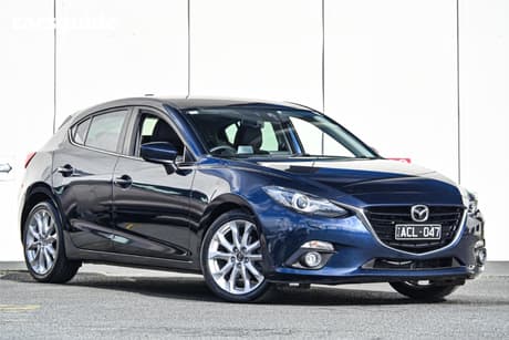 Blue 2014 Mazda 3 Hatchback Sp25 Gt