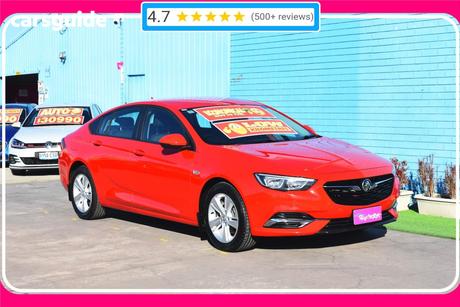 Red 2018 Holden Commodore Liftback Lt