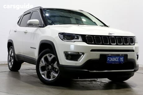 White 2021 Jeep Compass Wagon Limited (4X4)