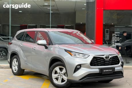 Silver 2025 Toyota Kluger Wagon Gx Hybrid Awd