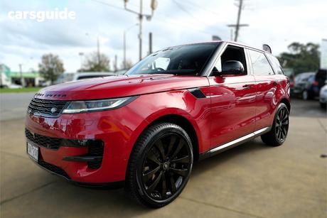 Red 2023 Land Rover Range Rover Sport Wagon D250 Se (183Kw)