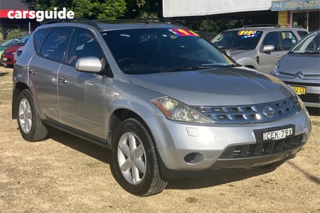 Silver 2005 Nissan Murano Wagon Ti