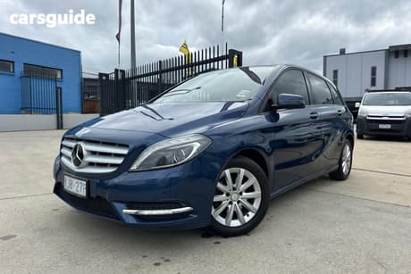 Blue 2012 Mercedes-Benz B180 Hatchback Be