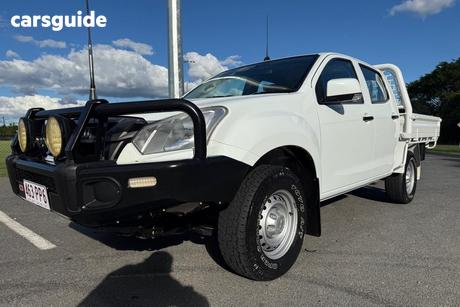 White 2018 Isuzu D-MAX Ute Tray SX