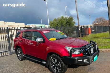Red 2019 Isuzu MU-X Wagon Ls-T (4X4)