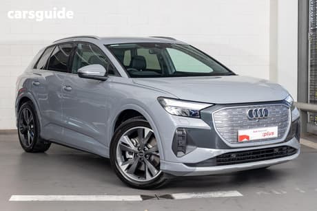 Grey 2024 Audi Q4 E-Tron Wagon 45