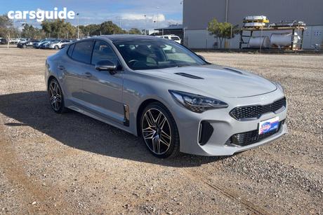 Silver 2022 Kia Stinger Sedan 3.3 Gt (Black Leather)