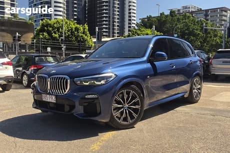 Blue 2020 BMW X5 Wagon Xdrive 30D