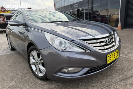 Grey 2012 Hyundai I45 Sedan Elite