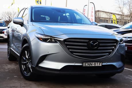 Silver 2021 Mazda CX-9 Wagon Touring (Fwd)
