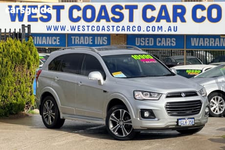 Silver 2017 Holden Captiva Wagon 7 Ltz (Awd)