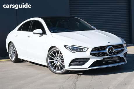 White 2022 Mercedes-Benz CLA200 Coupe 200