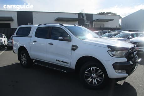 White 2017 Ford Ranger Dual Cab Pick-up Wildtrak 3.2 (4X4)