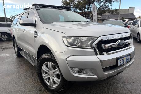 Silver 2017 Ford Ranger Ute Tray XLS
