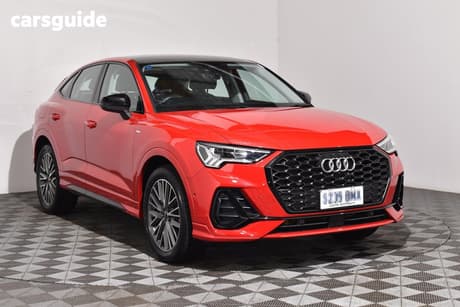 Red 2022 Audi Q3 Sportback 35 Tfsi S Line