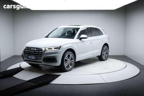 White 2019 Audi Q5 Wagon 40 Tdi Quattro Sport