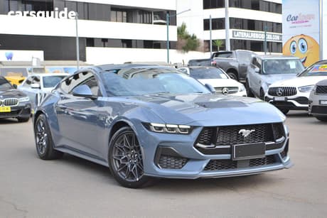 Blue 2025 Ford Mustang Fastback Gt 5.0 V8
