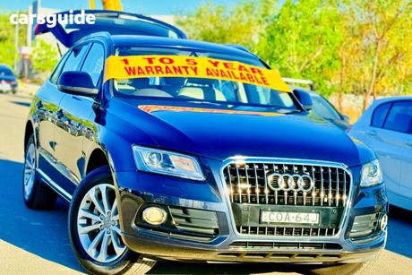 Blue 2013 Audi Q5 Wagon 2.0 Tfsi Quattro