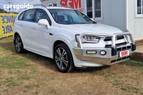 White 2016 Holden Captiva Wagon 7 Ltz (Awd)