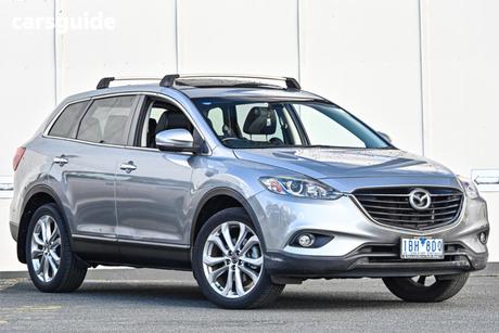 Silver 2012 Mazda CX-9 Wagon Luxury