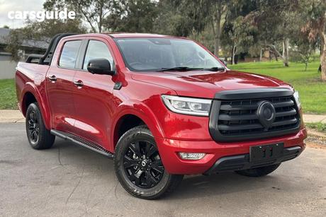 Red 2022 GWM UTE Dual Cab Utility Cannon Vanta (4X4)