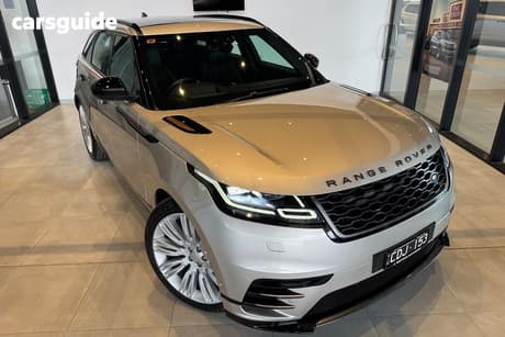 Silver 2018 Land Rover Range Rover Velar SUV P380 R-DYNAMIC HSE 4WD