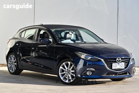 Blue 2015 Mazda 3 Hatchback Sp25 Gt