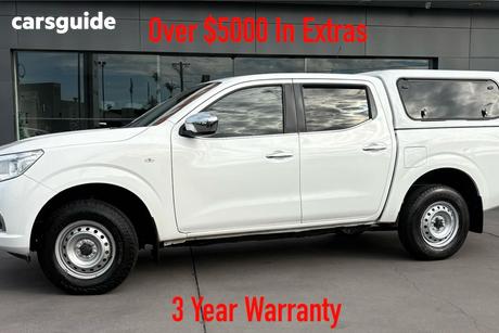 White 2019 Nissan Navara Dual Cab Pick-up Rx (4X2)