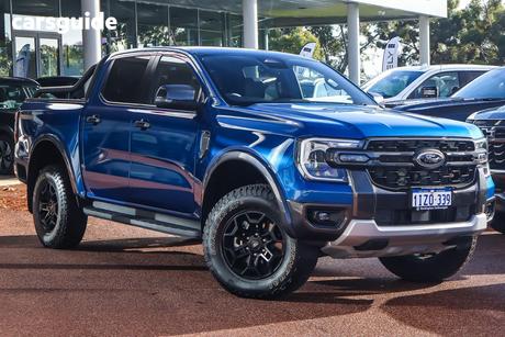 Blue 2024 Ford Ranger Double Cab Pick Up Tremor