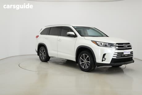 White 2019 Toyota Kluger Wagon Gxl (4X2)