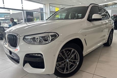 White 2020 BMW X3 Wagon Sdrive20I M Sport