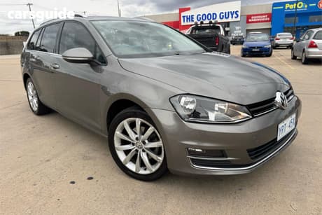 Grey 2016 Volkswagen Golf Wagon 110 Tsi Highline