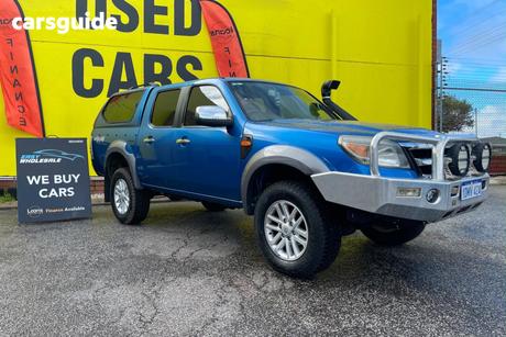 Blue 2010 Ford Ranger Dual Cab Pick-up Xlt (4X4)