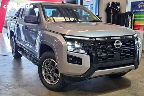 Silver 2025 Nissan Navara Dual Cab Pick-up St-X (4X4) Leather/Sunroof