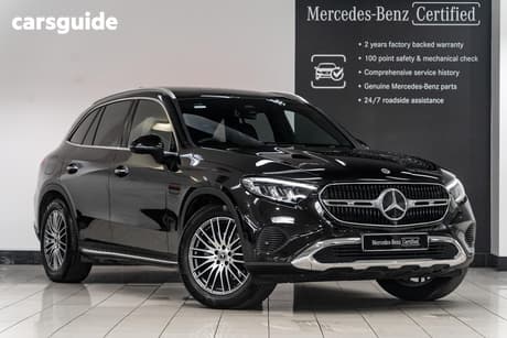 Black 2025 Mercedes-Benz GLC200 Wagon 4Matic