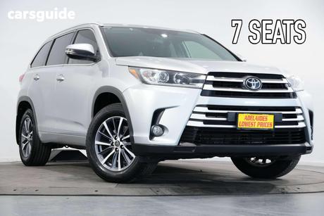 Silver 2019 Toyota Kluger Wagon Gxl (4X4)