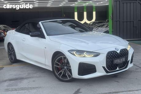 White 2022 BMW M440I Convertible Xdrive