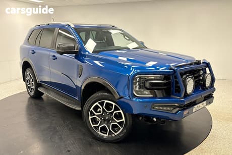 Blue 2025 Ford Everest Wagon Wildtrak (4Wd)