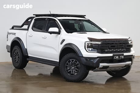 White 2023 Ford Ranger Double Cab Pick Up Raptor 3.0 (4X4)