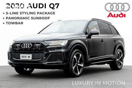 Black 2020 Audi Q7 Wagon 50 Tdi S Line Quattro Mhev