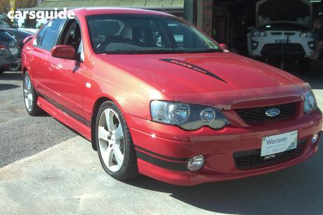 Orange 2005 Ford Falcon Sedan Xr8