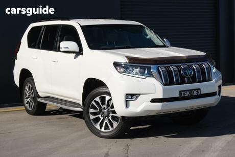 White 2023 Toyota Landcruiser Prado Wagon Vx