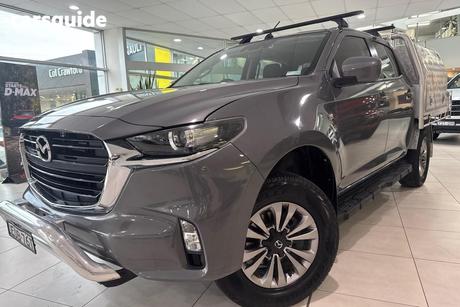 Grey 2020 Mazda BT-50 Dual Cab Chassis Xt (4X2)