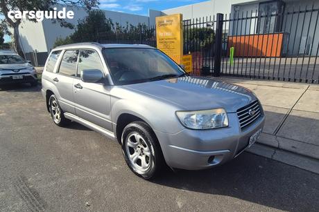 Silver 2007 Subaru Forester Wagon X