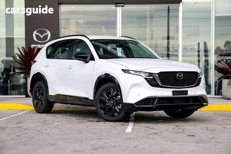 White 2026 Mazda CX-5 Wagon G25 Gt Sp (Awd)